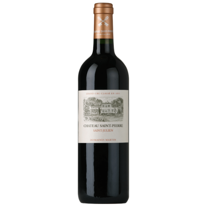 Château Saint-Pierre, Saint-Julien 4ème Grand Cru Classé, en caisse bois
