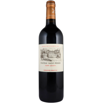 Château Saint Pierre 2018 Saint Julien 4eme grand cru classé 75cL