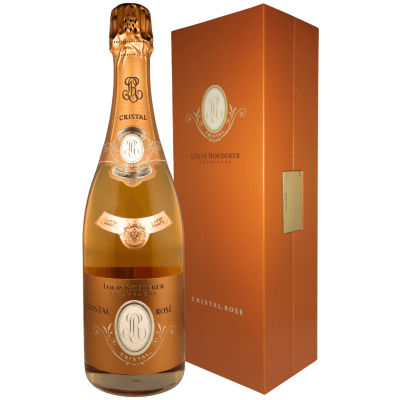 Champagne Louis Roederer Cristal Roederer Rosé 2013 avec coffret