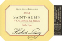 (1430) Hubert Lamy Saint Aubin 1er cru Derrière chez Edouard 2016 75cL Q2