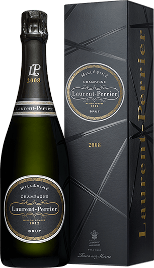 (LPM08) Champagne Laurent-Perrier Brut Millésimé Etui 2008 75cL Q1
