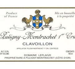 (PULC18LEF) Domaine Leflaive Puligny Montrachet 1er cru Clavoillon 2018 Q1