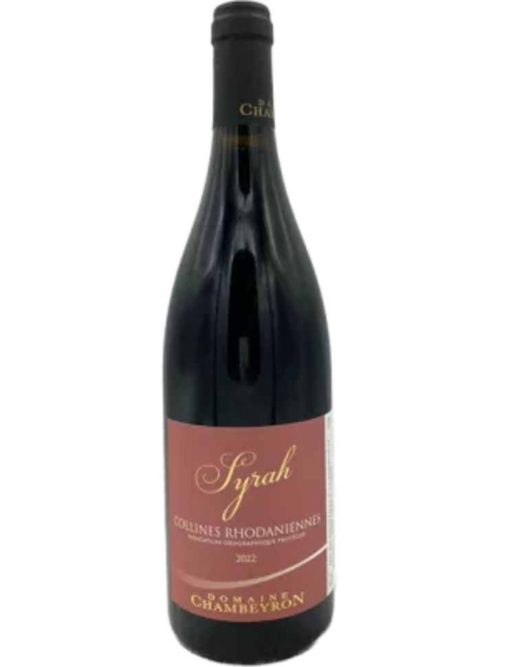 (SYR18CHAMBEY) Domaine Chambeyron IGP Syrah 2018 75cL 